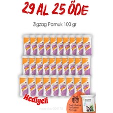 Zemira 29 Al 25 Öde 100GR. Lux Zigzag Pamuk Rosie