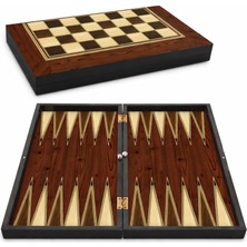 Zemira Tavla Platin Ceviz Büyük Boy 12 mm Mdf Kasa, Parlak Selefon Kaplama, Çizilmeye Karşı Dirençli