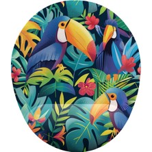 Zemira Tropik Tukan Kuşu Bilek Destekli Mouse Pad