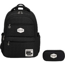 Zemira Unisex Okul Çanta Seti PCSET07PC1773601-SIYAH,SIYAH Tek Ebat