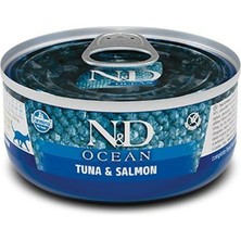 Zemira N&d Yaş Maması, Konserve Ton Balığı Somonlu, Yetişkin, 70 G