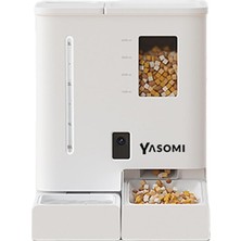 Zemira Yasomi DU-F03V Smartpaw Otomatik Akıllı Mama Su Kabı (Beyaz)