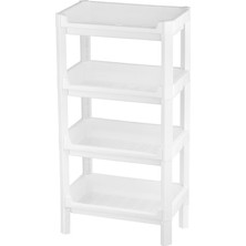 Urve UR-3602 Rafty Geniş Sepet Organizer Düzenleyici 510X205X685MM 4 Katlı Raf Ünitesi
