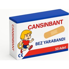 Zemira Suwors Cansın Yarabandı 50 Adet – Esnek Nefes Alabilen Kumaş Yüzey, Cilt Dostu, Günlük Kullanıma