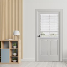 Zemira Dez Furnishings Akülü Aletsiz 1 "metal Kapılar Için Mıknatıslı Mini Panjur, Oda Karartma, 25" G x 4