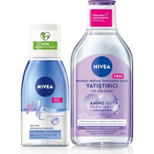Zemira Göz Makyaj Temizleyici 125ML Yatıştırıcı Micellar Makyaj Temizleme Suyu, Hassas Cilt,dekspanteno