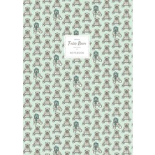 Zemira Teddy Bears - Lined Pages - A4 - Premium: (Green Edition) Fun 192 Lined Pages (A4