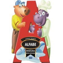 Parıltı Yayınları Örneklerle Şekilli Boyama - Alfabe