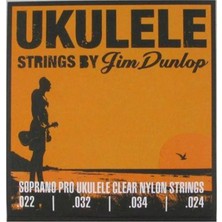 Zemira Jim Dunlop DUQ301 Soprano Ukulele Teli