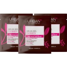 Zemira Argan Oil & Keratin Kolay Kırılan Yıpranmış Saçlara Özel Duş Öncesi Saç Bakım Maskesi 3x