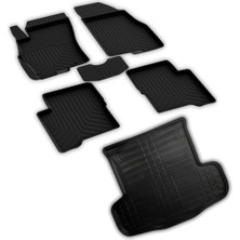 Zemira Ferrous Autoaccessories Fiat Linea 4d Paspas 3D Bagaj Havuzu 2007 2020