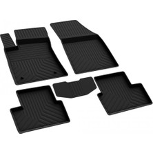 Zemira Ferrous Autoaccessories Renault Megane 4 4d Havuzlu Kauçuk Paspas 2016 Üstü