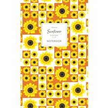 Zemira Sunflower - Ruled Pages - 5x8 - Premium: (Orange Edition) Fun 96 Ruled/lined Page