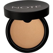 Zemira Note Cosmetics Baked Powder 06 Gold Bronze Işıltılı Bitişli Highlighter Toz Yüz Pudrası