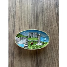 Zemira Antik Şehri Dekoratif Buzdolabı Süsü, El Yapımı 3D Minyatür Şehir Manzarası, Turistik Hedi