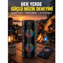 sbodurhome Çift Sürücülü Taşınabilir Kablosuz Hoparlör Yeni Nesil