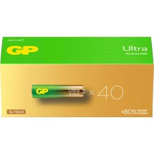 Ozkr Store Gp Ultra Alkalin Aa Kalem Pil 40'lı Paket