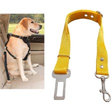 Zemira Tarix Köpek,kedi Araç Emniyet Kemeri Tasması (Sari)