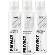 Zemira Privacy Woman Addiction Kadın Deodorant 3X150ML