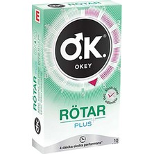 Zemira Okey Rötar Plus 10'lu Prezervatif