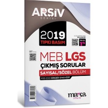 Marka Yayınları 2019 Lgs 8. Sınıf Arşiv Serisi Tıpkı Basım Çıkmış Sorular Tamamı Video Çözümlü