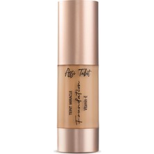 Zemira Fondöten, E Vitaminli, Uzun Süre Kalıcı, Dark Beige, Tüm Cilt Tipleri Için, Doğal Görünüm, Kusursuz