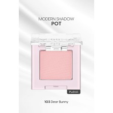 Zemira Missha Mat Pudra Dokulu Tekli Göz Farı Pot (103 Dear Bunny) 103 Dear Bunny