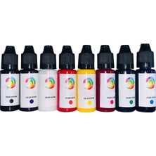 Zemira Parti̇ Vi̇tri̇ni̇ Transparan Sarı Sıvı Epoksi Boyası 20 ml