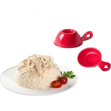 Ozkr Store Sevimli Pilav ve Helva Servis Kalıbı (2 Adet)