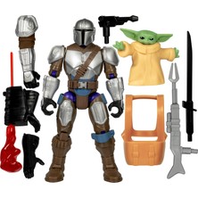 Zemira Mixmashers Wars™ Mandalorian Grogu Özel Karıştır Birleştir Deluxe Aksiyon Figürü Seti