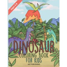 Zemira Independently Published Dinosaur Coloring Book For Kids: 50 Completely Unique Dinosaur Coloring Pag
