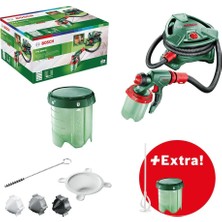 Zemira Boya Tabancası Pfs 5000 E 1200 W 500 Ml/dk Akış Miktarı + Karıştırma Çubuğu