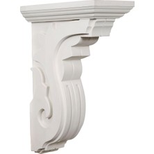 Zemira Ekena COR06 x 11 x 16PE 6 Genişlik x 27,9 cm Derinlik x 16 1/4 Inç Yükseklik Piemonte Corbel – Boya