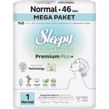 Zemira Sleepy Bio Plus Hijyenik Ped Mega Paket Normal 46 Adet