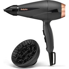 Zemira Babyliss Saç Kurutma Makinesi Smooth Pro, 2100W Italyan Ac Motor, Difüzör Yoğunlaştırıcı Başlık,
