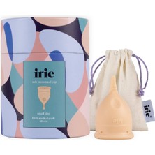 Zemira Irie Adet Kabı Regl Kabı Menstrüel Kap Menstrual Cup (Nude, Small)