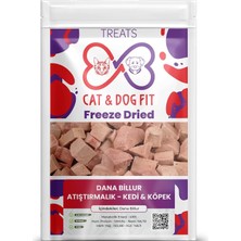Zemira Freeze-Dried Dana Billur Atıştırmalık MAMA%100 Doğal Katkısız Ödül (1 Paket)