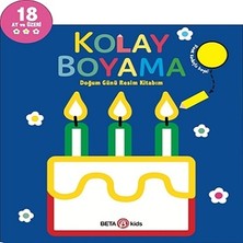 Beta Kids Kolay Boyama - Doğum Günü Resim Kitabım
