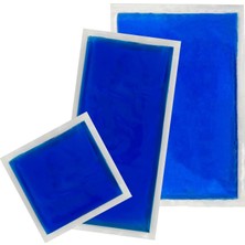Zemira Flexy Medical Sıcak Soğuk Kompres Üçlü Set Termojel Buz Paketi, 13X13CM-13X26CM-26X35CM, Migren,