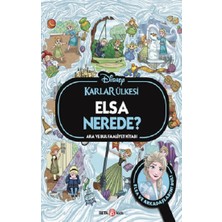 Beta Kids Disney Karlar Ülkesi Elsa Nerede? Ara ve Bul Faaliyet Kitabı (Ciltli)