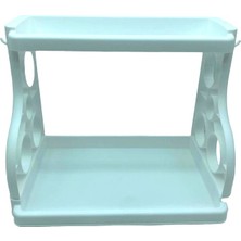 Elegance K-629 Mutfak Tezgah Üstü Düzenleyici Organizer Beyaz