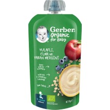 Zemira Gerber Yulaflı Elma Yaban Mersini Püre 110G​