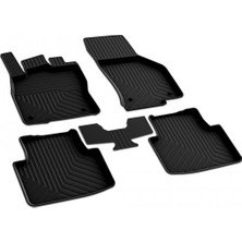 Zemira Ferrous Autoaccessories Volkswagen Passat B8 4d Havuzlu Kauçuk Paspas 2015 2019