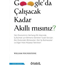 Stabil Kitap Google'da Çalışacak Kadar Akıllı Mısınız?