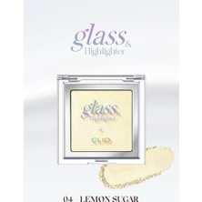 Zemira Clio, Doğal Işıltı Veren Sarı & Beyaz Tonlu Aydınlatıcı Glass & Highlighter (04 Lemon Sugar)