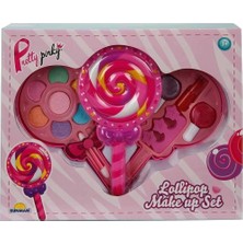 Zemira 2598 Lolipop Şekilli 2 Katlı Makyaj Güzellik Seti