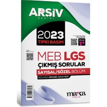 Marka Yayınları 2023 Lgs 8. Sınıf Arşiv Serisi Tıpkı Basım Çıkmış Sorular Tamamı Video Çözümlü