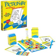 Zemira Pictionary Kutu Oyunu Çocuklar, Yetişkinler, Aileler Oyun Geceleri Için 2 Takımla O