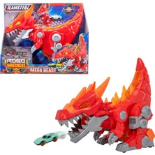 Zemira Teamsterz Sesli Işıklı Robo Wreckerz Mega Beast Oyun Seti