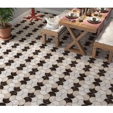 Zemira Stickerart Yer Kaplama Zemin Kaplama Folyosu 65X130 cm Geometry Floor Tile